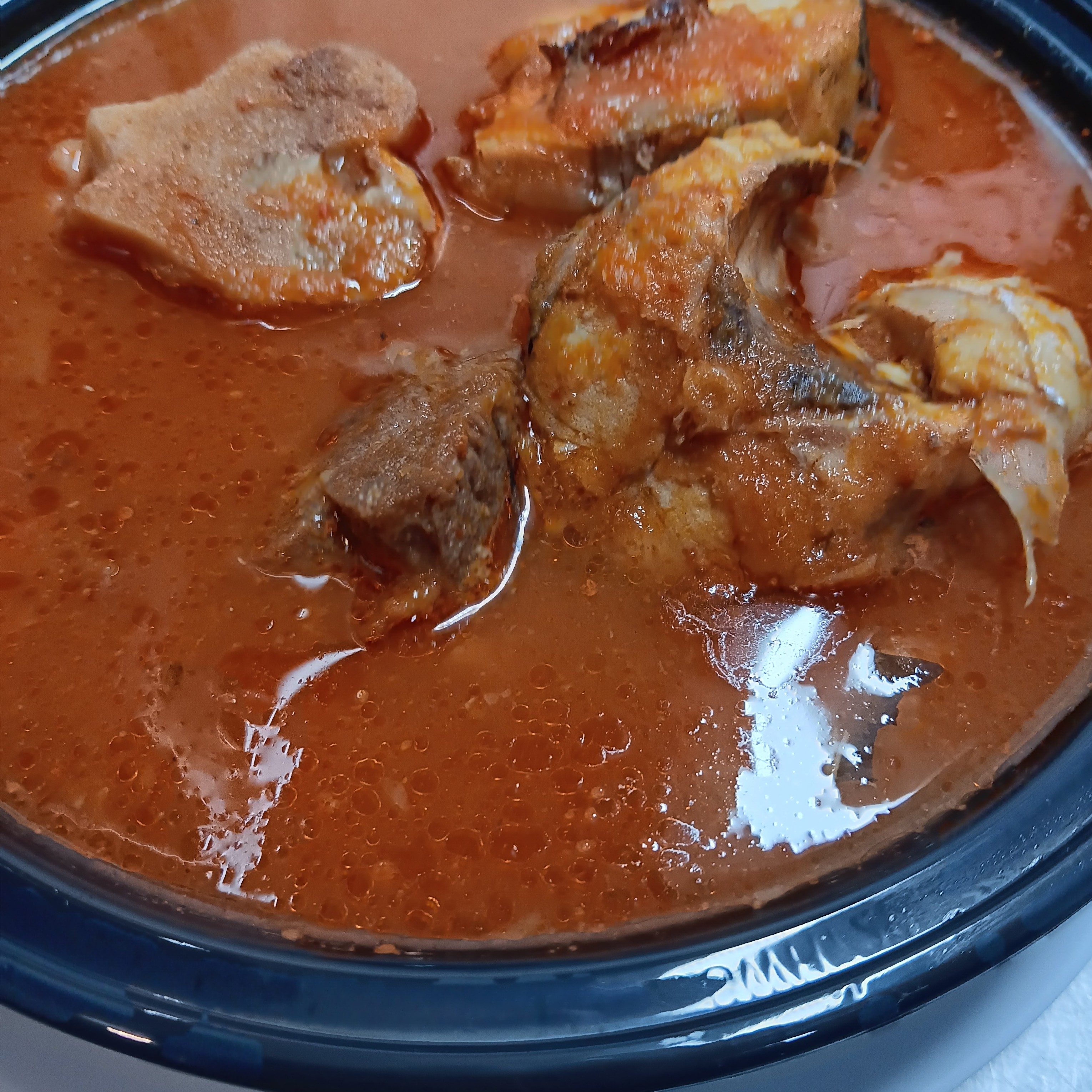 Light Soup + Goat + Mackerel.