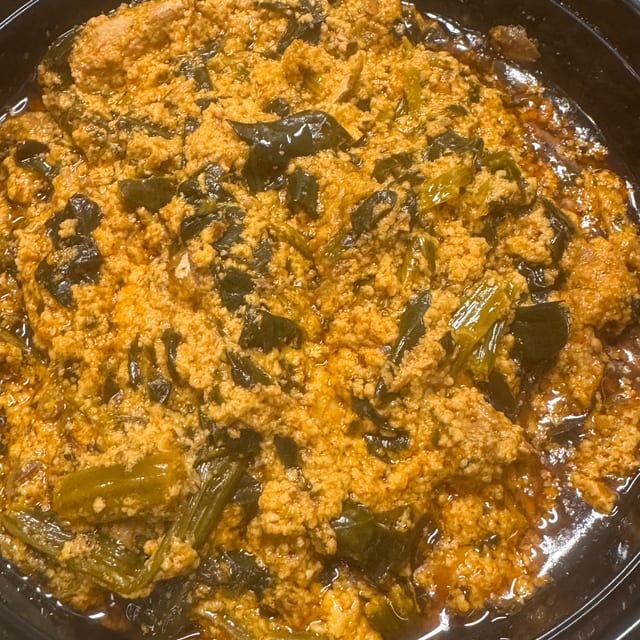 Egusi-No Meat (Med).