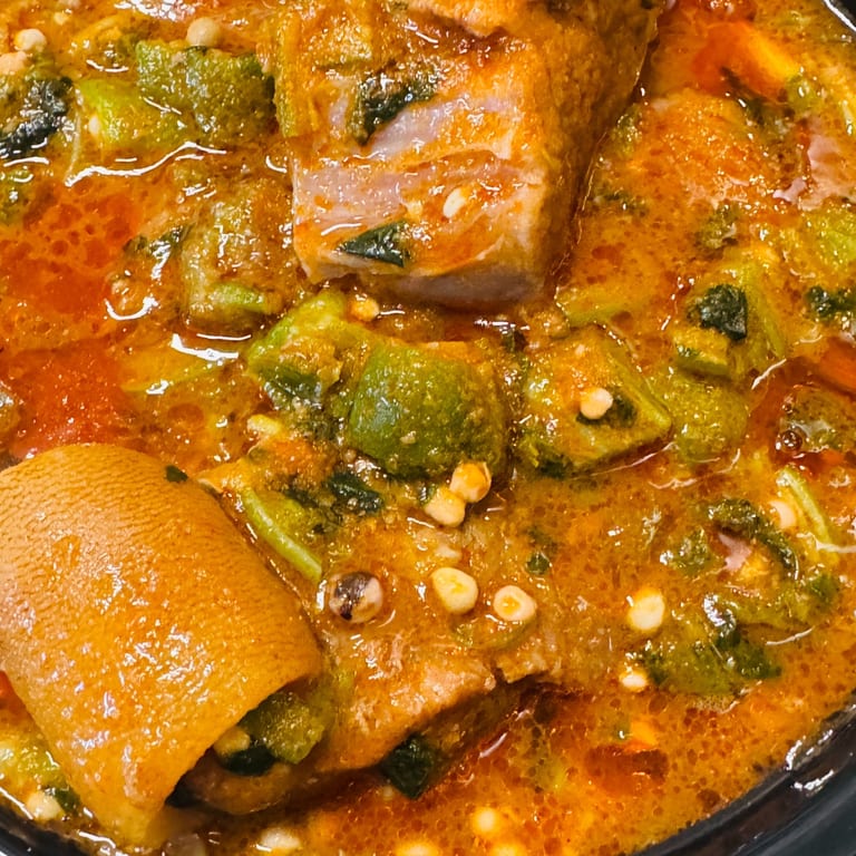 Delicious Okra Soup Awaits