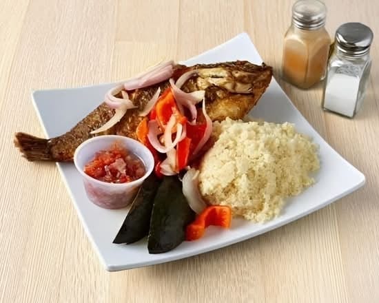Attieke + Tilapia (Grilled-Lg).